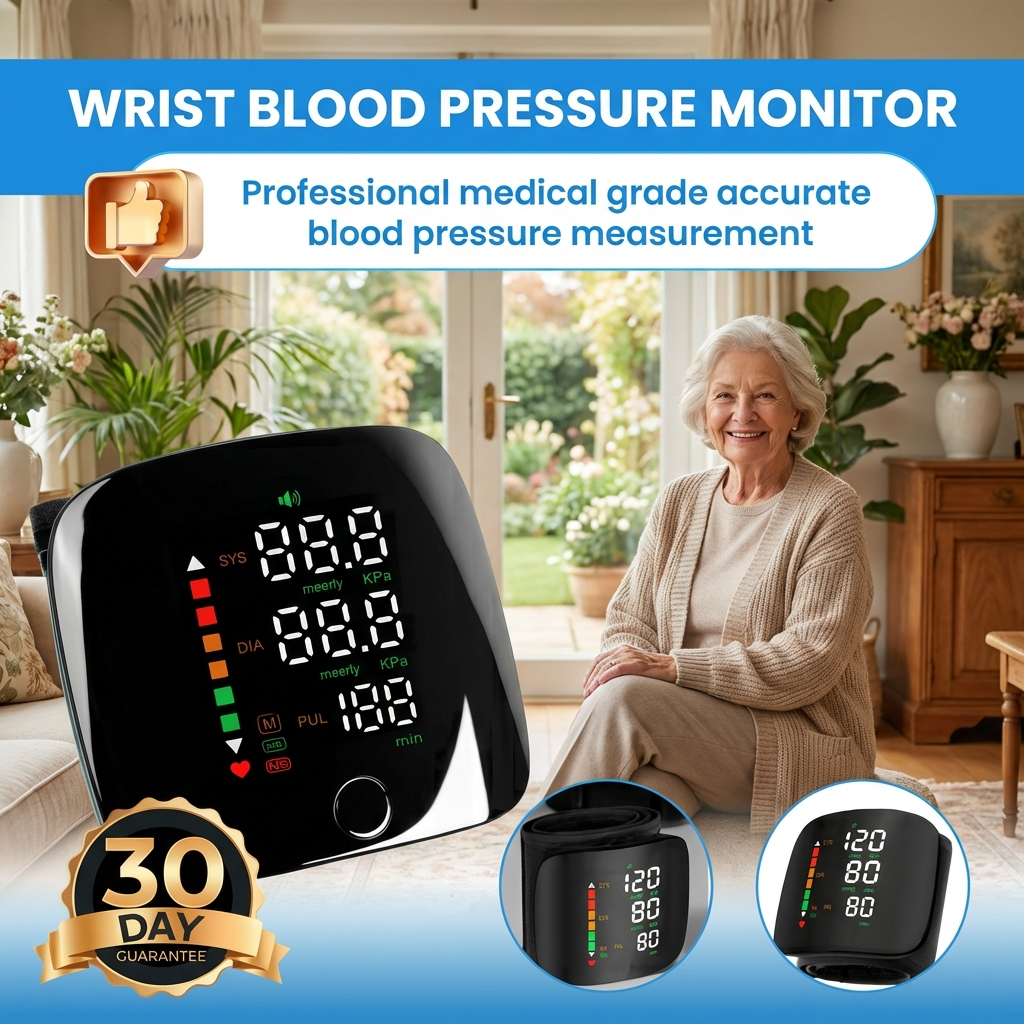 ReJave™ Wrist Blood Pressure Monitor