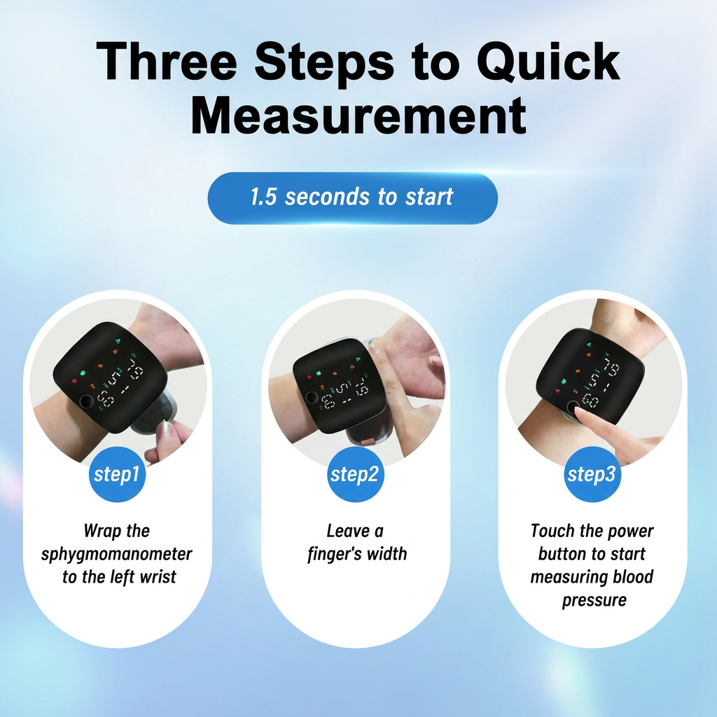 ReJave™ Wrist Blood Pressure Monitor