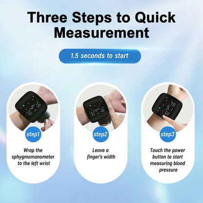 ReJave™ Wrist Blood Pressure Monitor