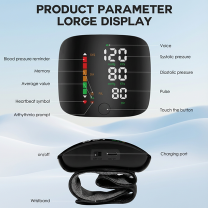 ReJave™ Wrist Blood Pressure Monitor